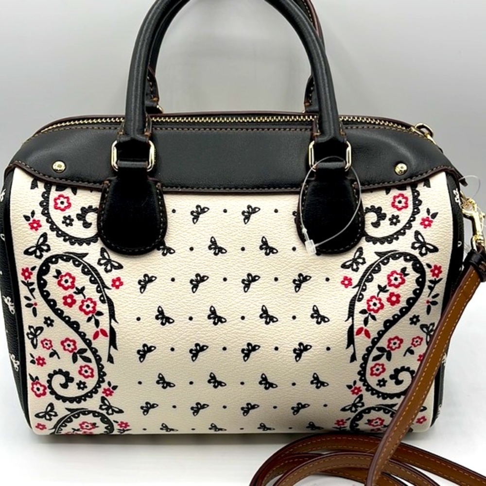 Coach Mini Bennett Butterfly Bandana - Picture 3 of 12